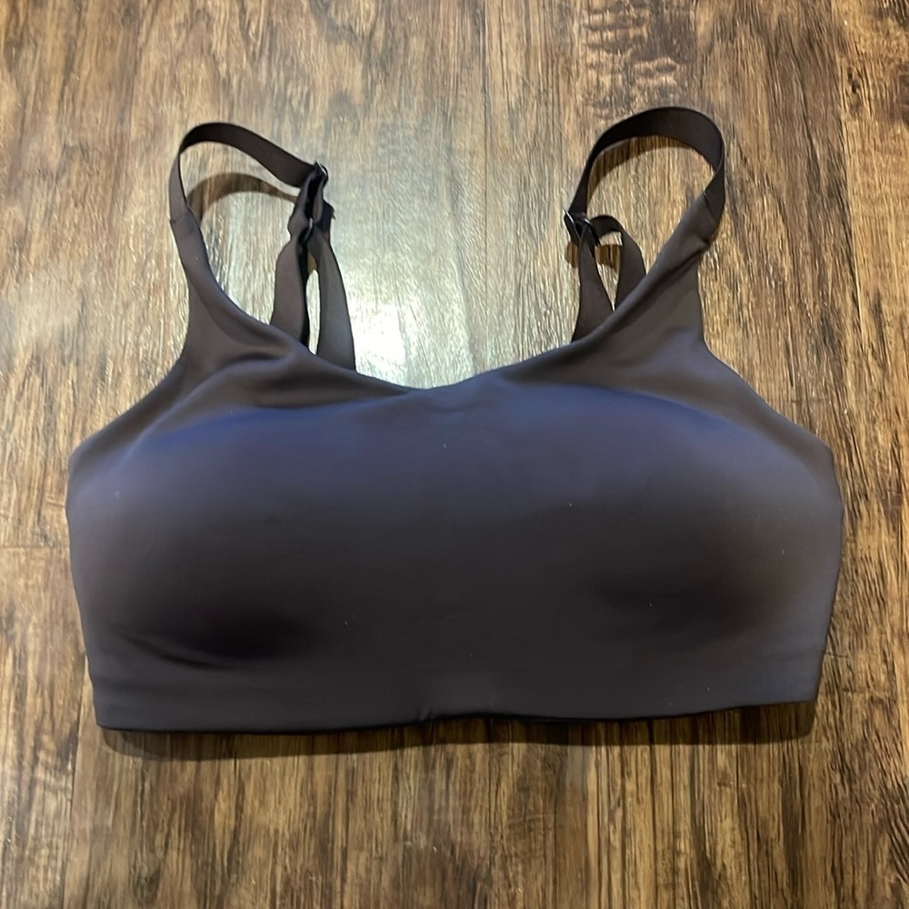 Lululemon In Alignment Bra Light Support Activewear Workout Brown  32D - Picture 3 of 12